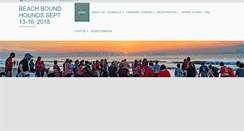 Desktop Screenshot of beachboundhounds.com